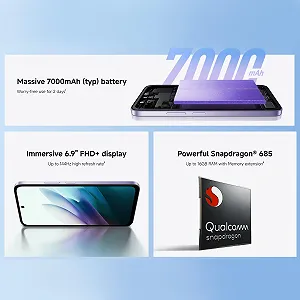 Смартфон Xiaomi Redmi 15 8/256GB 6.9" 120Hz 50MP 7000mAh Purple synthetic.ua - Фото 1