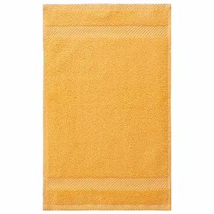 Набір рушників для рук 2 шт 50 x 100 см 100% бавовна Yellow synthetic.ua - Фото 1