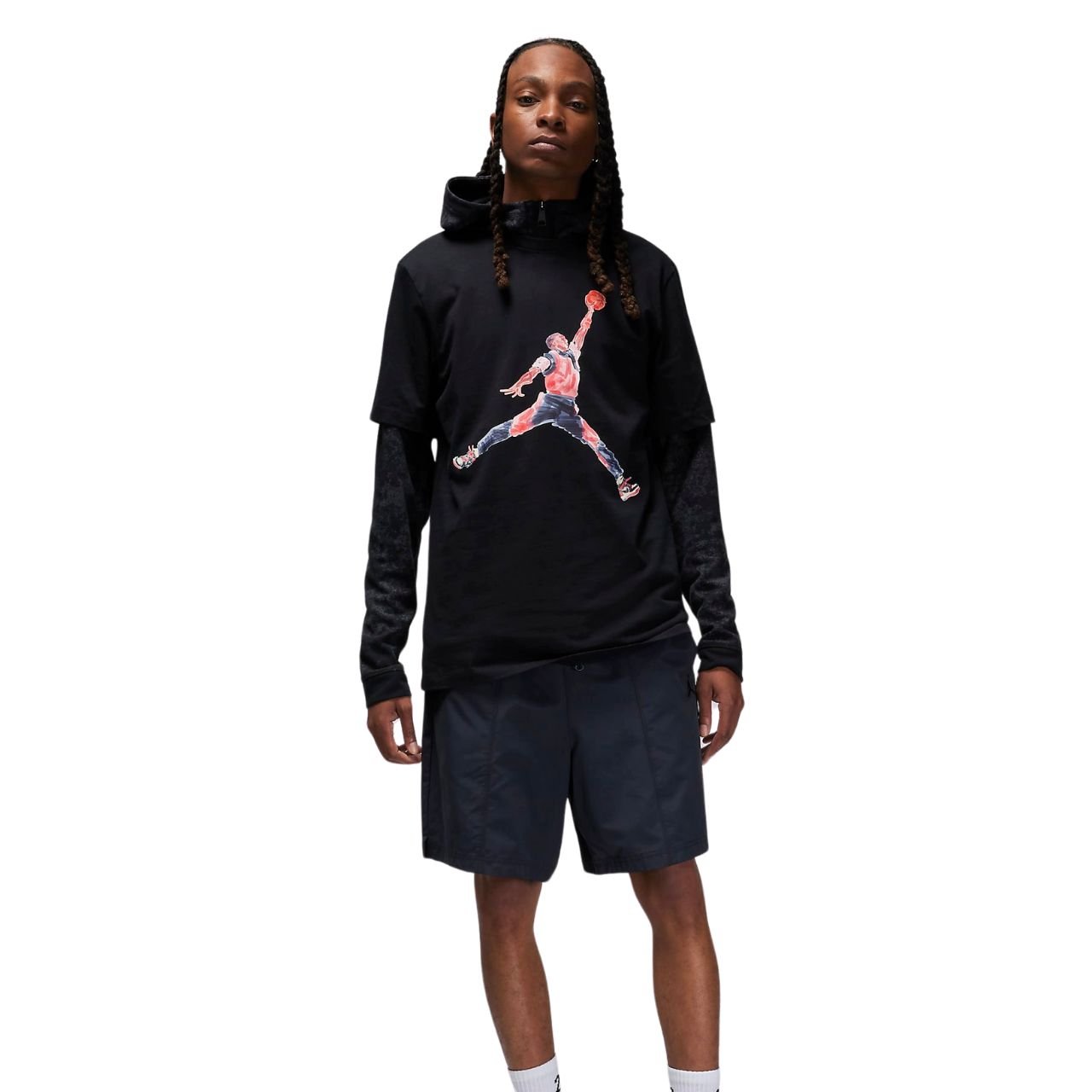 Футболка JORDAN M J BRAND JM WTRCLR SS CREW XL, фото №5