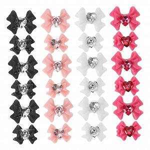 Подвеска для ногтей FOMIYES Бантик Цветной 3D Маникюр, 160 шт - Фото 1