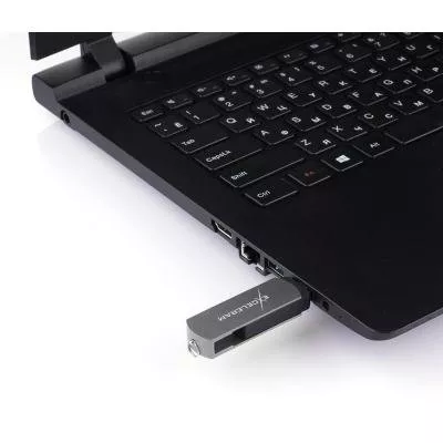USB флеш-накопитель Exceleram 32GB P2 Series Gray/Black USB 3.1 Gen 1 EXP2U3GB32, фото №3