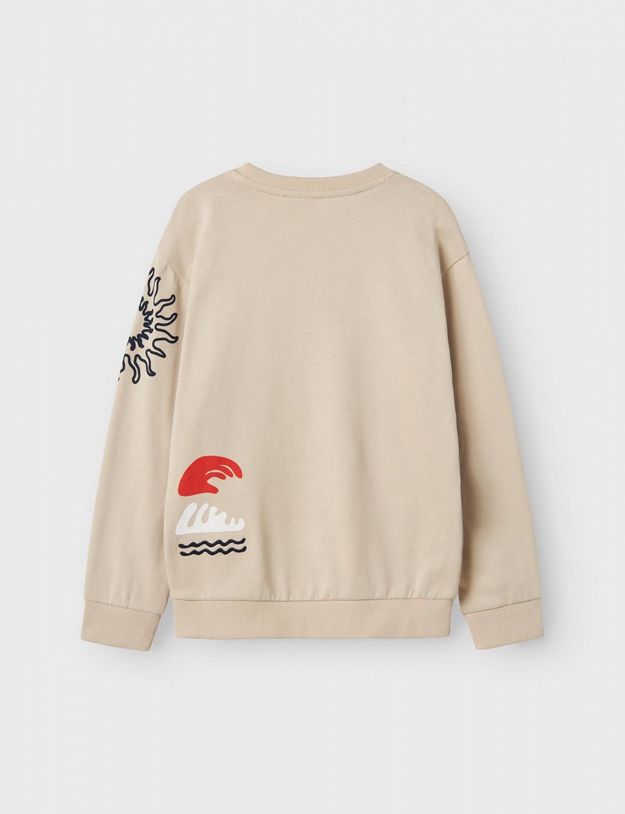 Толстовка NAME IT Nkmfesab LS Nreg Sweat Unb для мальчиков, фото №2