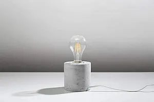 Настільна лампа Sollux Salgado Concrete 10 x 10 x 10 см E27 synthetic.ua - Фото 1
