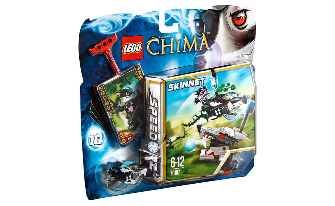 Детский конструктор LEGO Legends Of Chima Разгромная атака (70107), фото №1