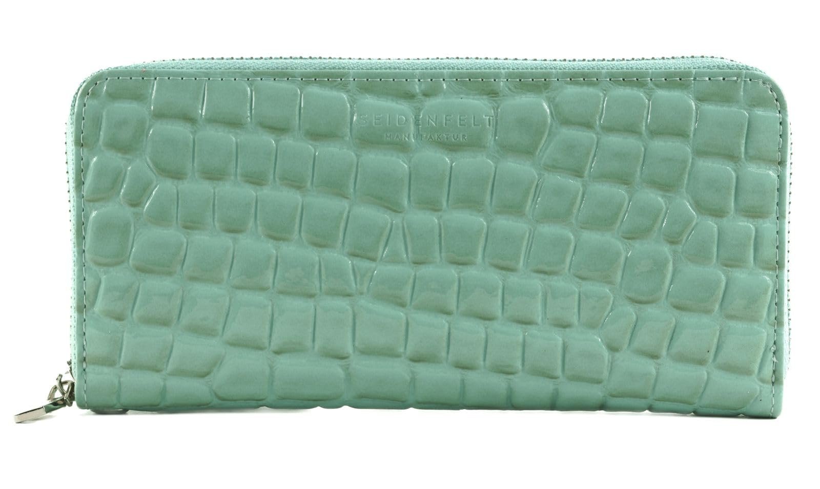 Гаманець SEIDENFELT MANUFAKTUR Smilla Croco Print Ice Blue, фото №3