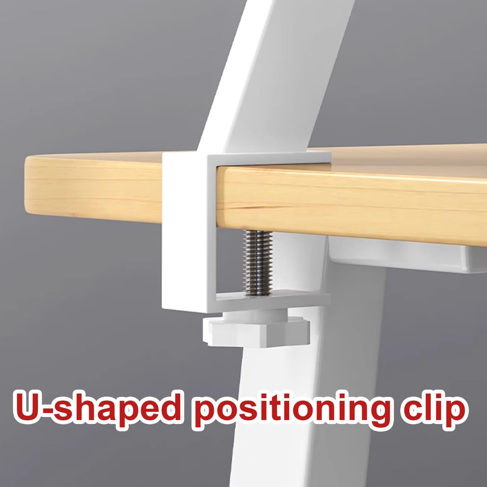 Полка для стола с выдвижными полками для игровых и офисных принадлежностей Прочный органайзер для стола для эргономичного компьютерного монитора и подставки для ноутбука Подставка для принтера Размер, фото №4