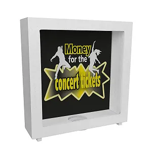 Скарбничка-рамка Дерев'яна Танцівники Для квитків на концерти - Фото 1