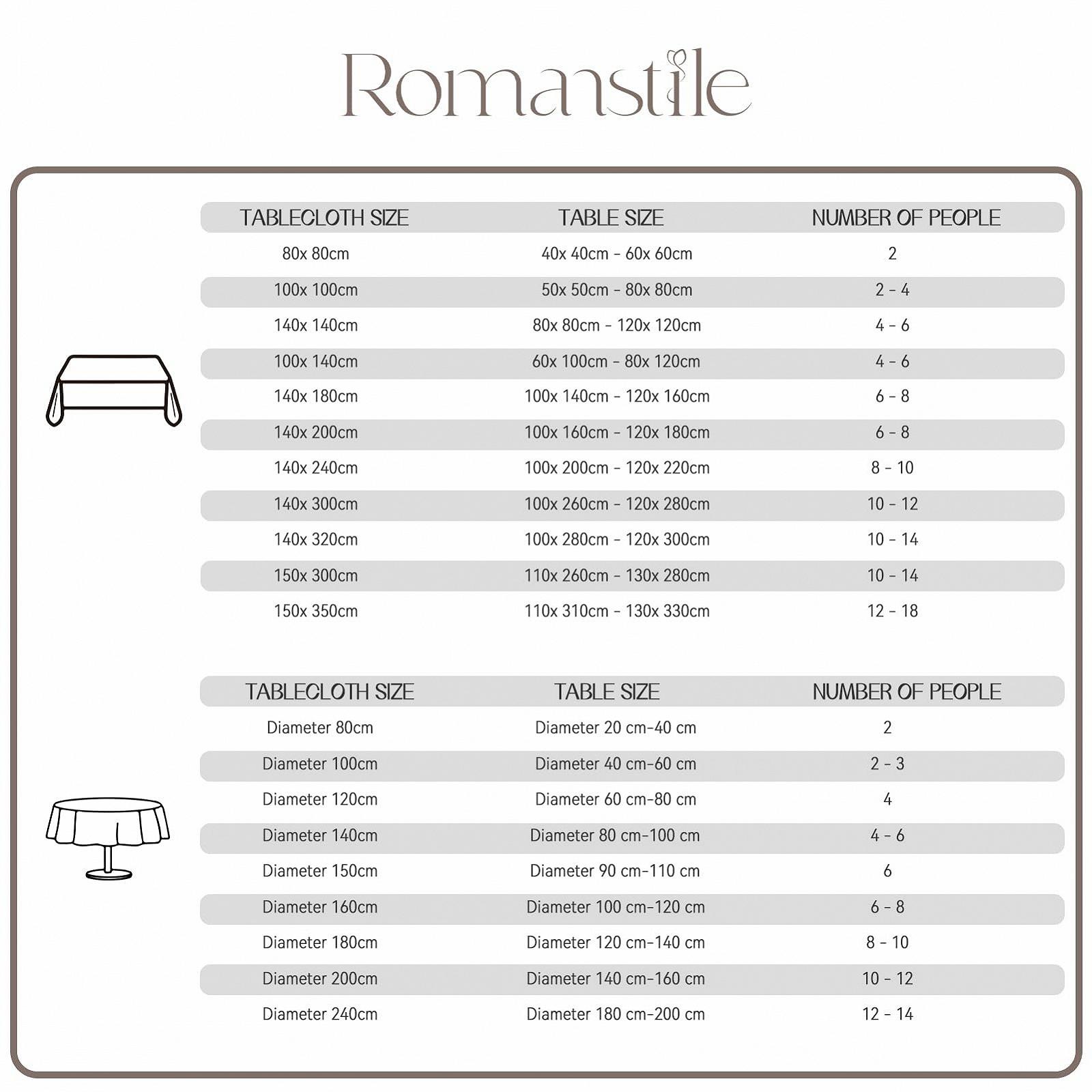 Скатертина Romanstile PVC під льон 100 x 100 см Темно-сіра, фото №7