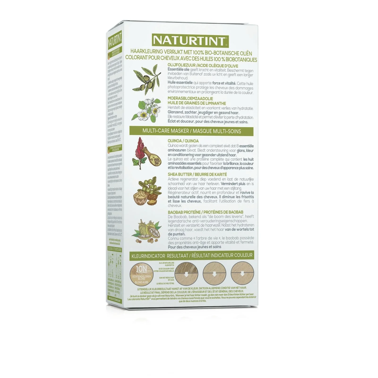 Краска для волос Naturtint 10N - 165 мл, фото №2 Краска для волос Naturtint 10N - 165 мл, фото №2