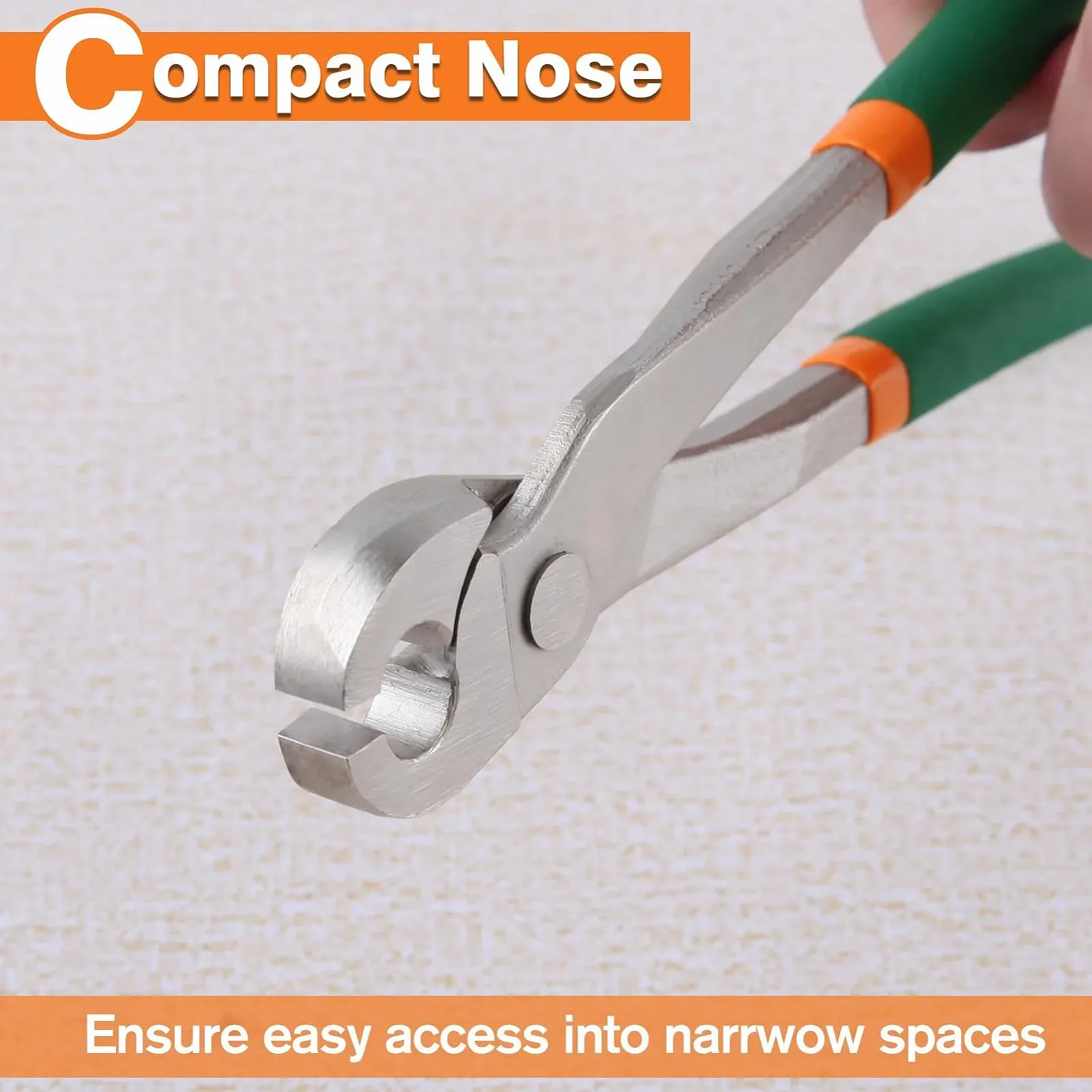 Плоскогубцы LEONTOOL J Clip, Сверхмощные клещи для строительства клеток, Прямые плоскогубцы J с длинной ручкой для строительства клеток для кроликов, курятников и т. д., фото №5 Плоскогубцы LEONTOOL J Clip, Сверхмощные клещи для строительства клеток, Прямые плоскогубцы J с длинной ручкой для строительства клеток для кроликов, курятников и т. д., фото №5