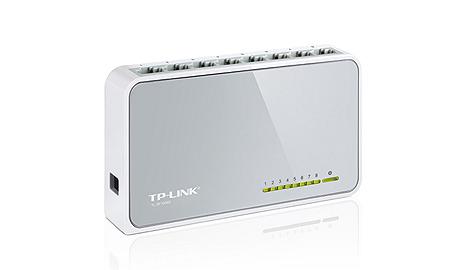 Комутатор TP-LINK TL-SF1008D 8-port, фото №1