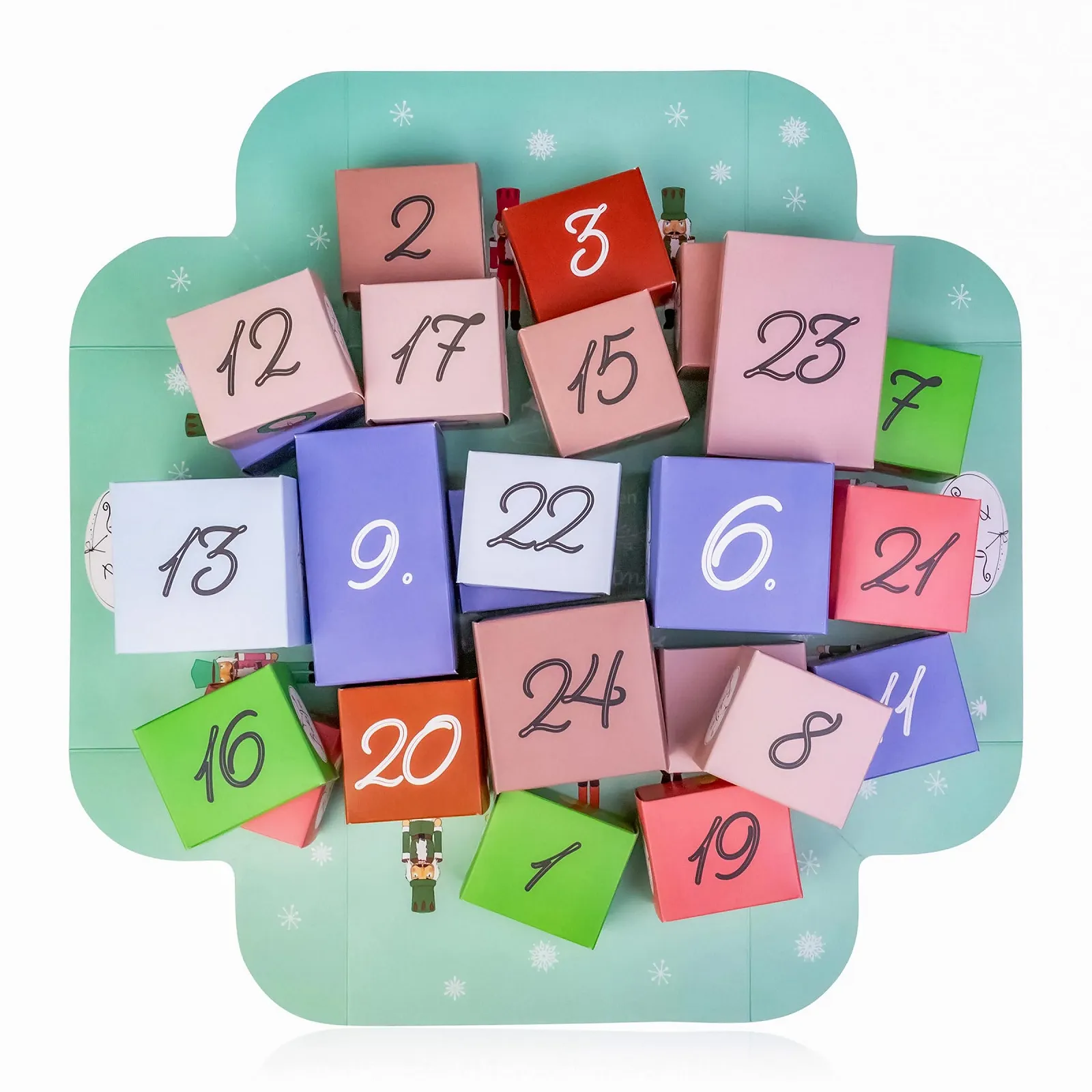 Адвент-календар BadeFee Nutcracker 2025 для жінок, 24 косметичні продукти, фото №4 Адвент-календар BadeFee Nutcracker 2025 для жінок, 24 косметичні продукти, фото №4