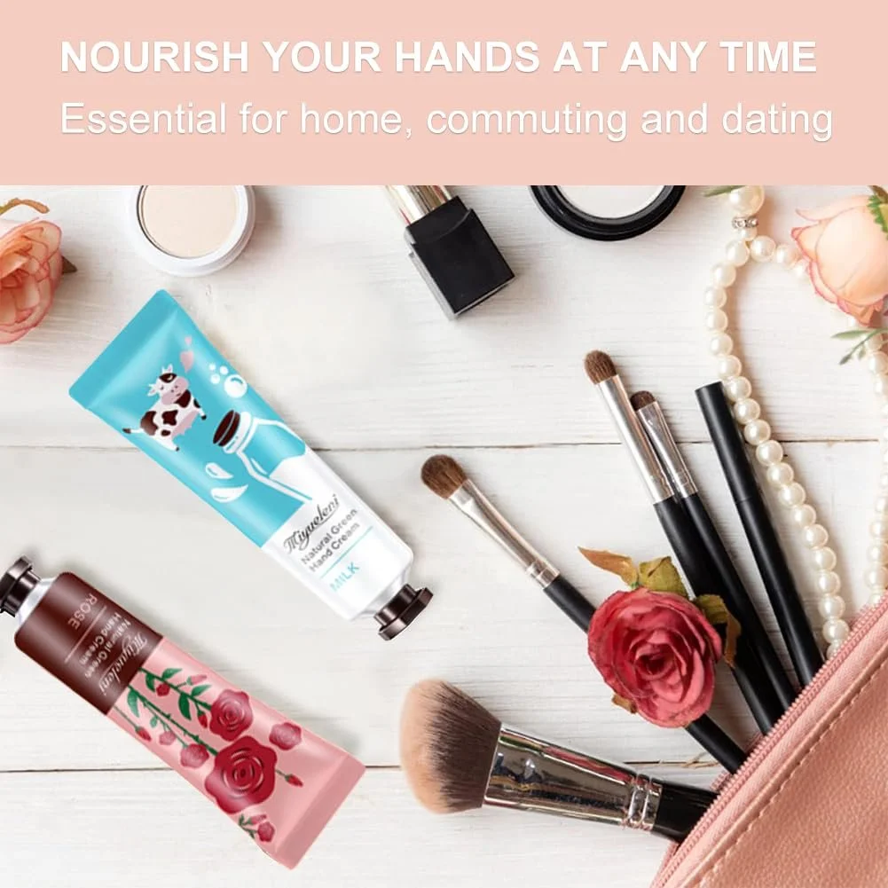 Крем для рук Набір подарунковий Міні-крем для рук Щоденний зволожуючий Глибоке зволоження та живлення 10 x 30 г, фото №6