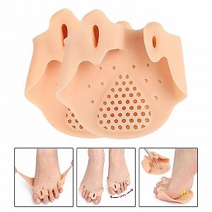 Роздільник для пальців Amagogo, 3 отвори, для хлопчиків та чоловіків, натуральний, 2 шт synthetic.ua - Фото 1