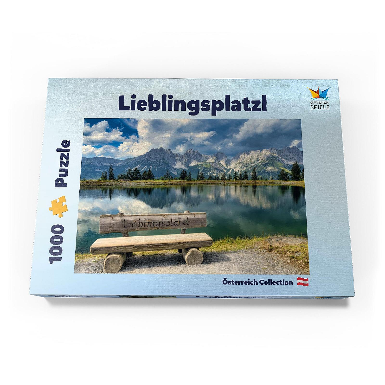 Пазл Starnberger Spiele MyPuzzle Special Collection Lieblingsplatzl am Wilder Kaiser, Austria, Tyrol 1000 элементов, фото №4