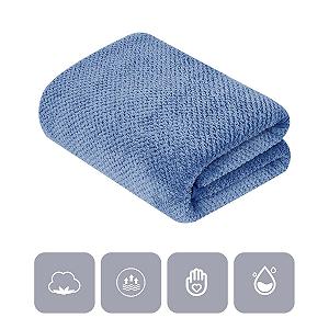Набір рушників Extra Large Waffle Microfibre 35" x 70" 2 шт. М'які Поглинаючі synthetic.ua - Фото 1
