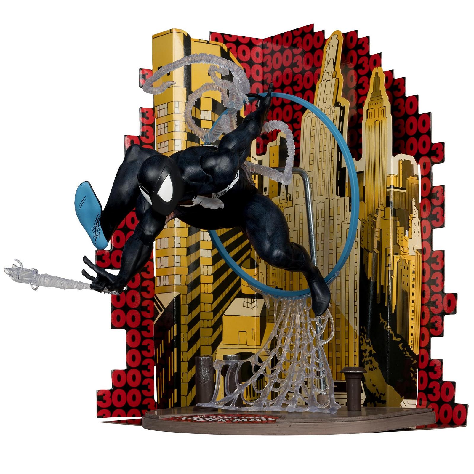 Фигурка McFarlane Toys Marvel Человек-паук (Symbiote Suit) масштаб 1:6 с комиксом, фото №5