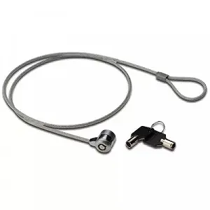 Тросик с замком для ноутбука Digitus Ednet Notebook Key Lock 64135 41770 - Фото 1