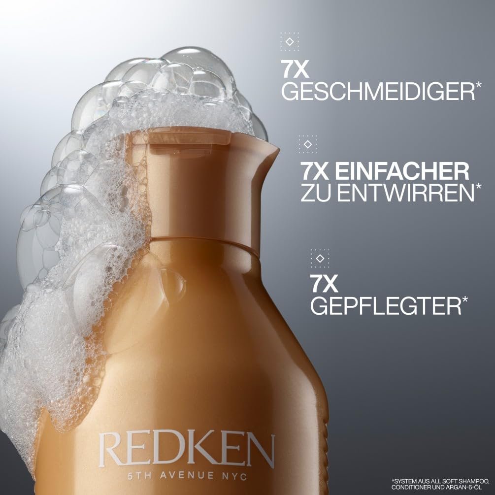 Шампунь Redken All Soft для сухих и ломких волос, фото №2