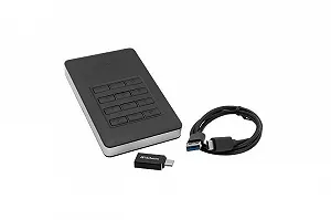Внешний HDD Verbatim Store 'n' Go Secure 53401 1 ТБ USB 3.1 Keypad Access Black synthetic.ua - Фото 1