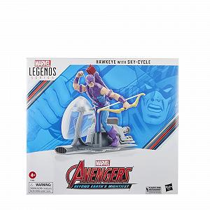 Экшн-фигурка Hasbro Marvel Legends Series Соколиный Глаз с Sky Cycle Avengers 60th Anniversary 15 см synthetic.ua - Фото 1