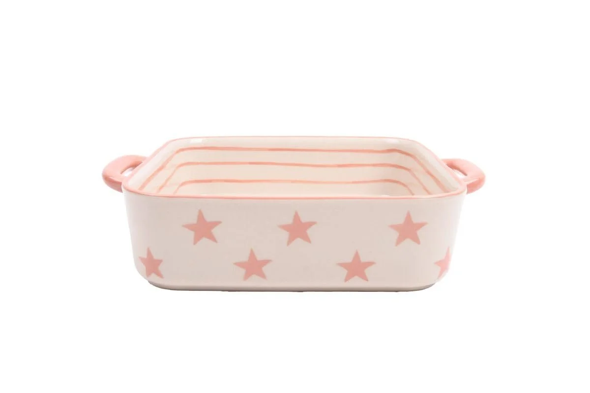 Форма для запікання Isabelle Rose Квадратна Stripes & Stars 26.2×20.8×6.4 см, фото №1