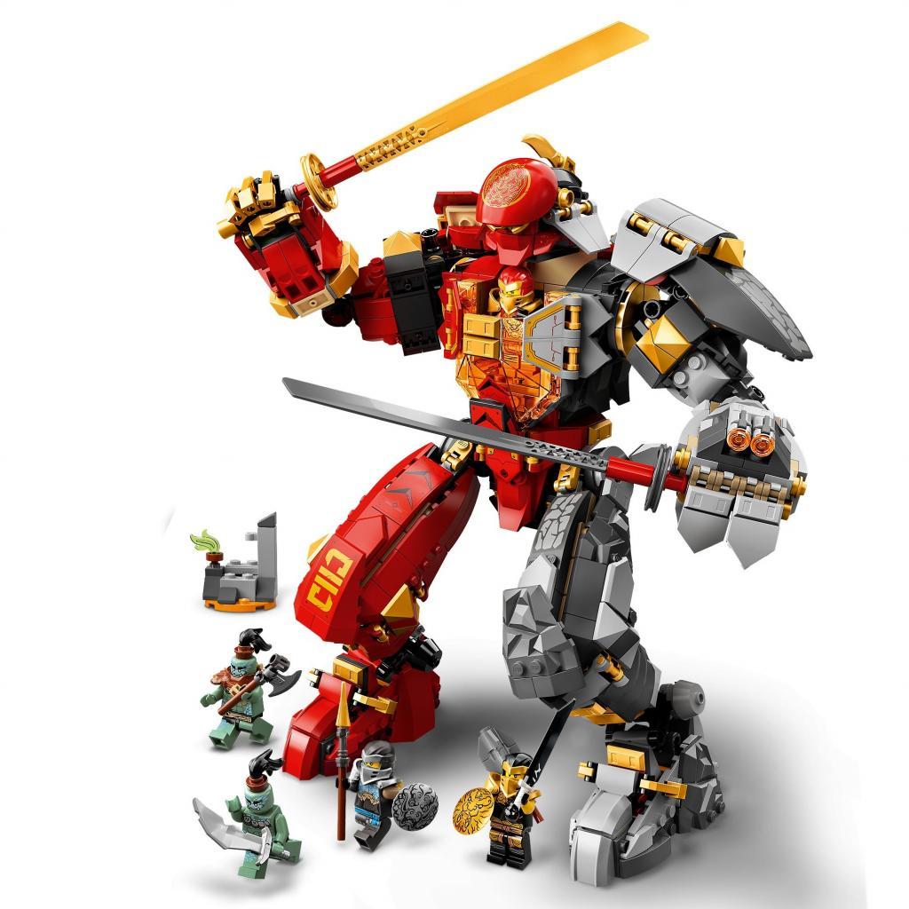 Конструктор LEGO Ninjago Кам'яний робот вогню 968 деталей 71720, фото №3