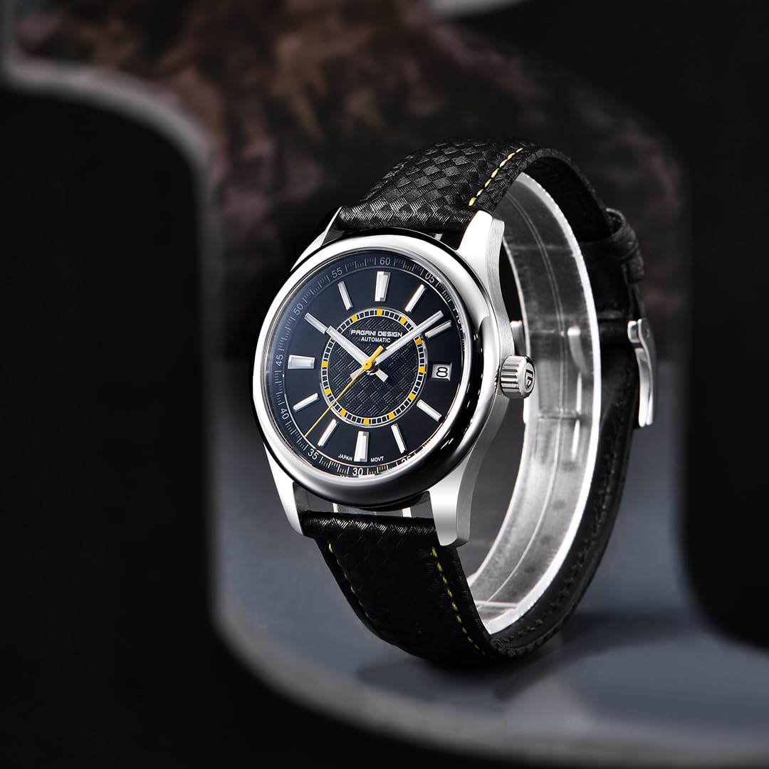 Годинник Pagani Design PD1778 Чоловічий Сапфіровий Механічний Автоматичний 40 мм Нержавіюча сталь Водонепроникний 100 м, фото №3