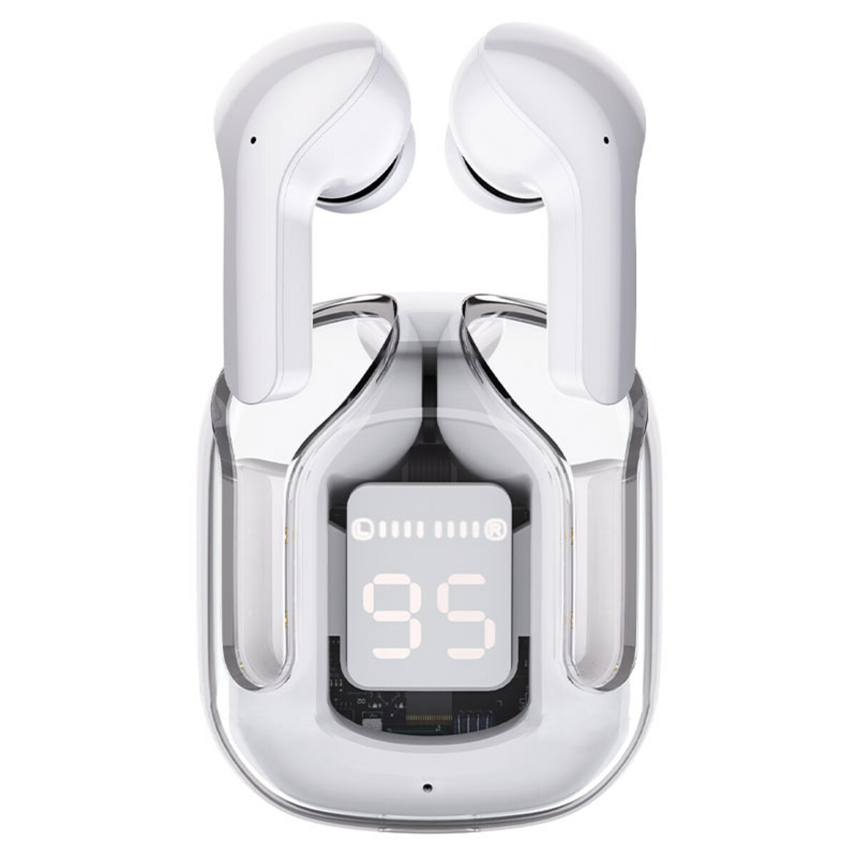 Навушники ACEFAST T6 True wireless stereo headset Modern Grey, фото №1