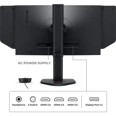 Монитор BenQ XL2566X+ Dark Grey, фото №9