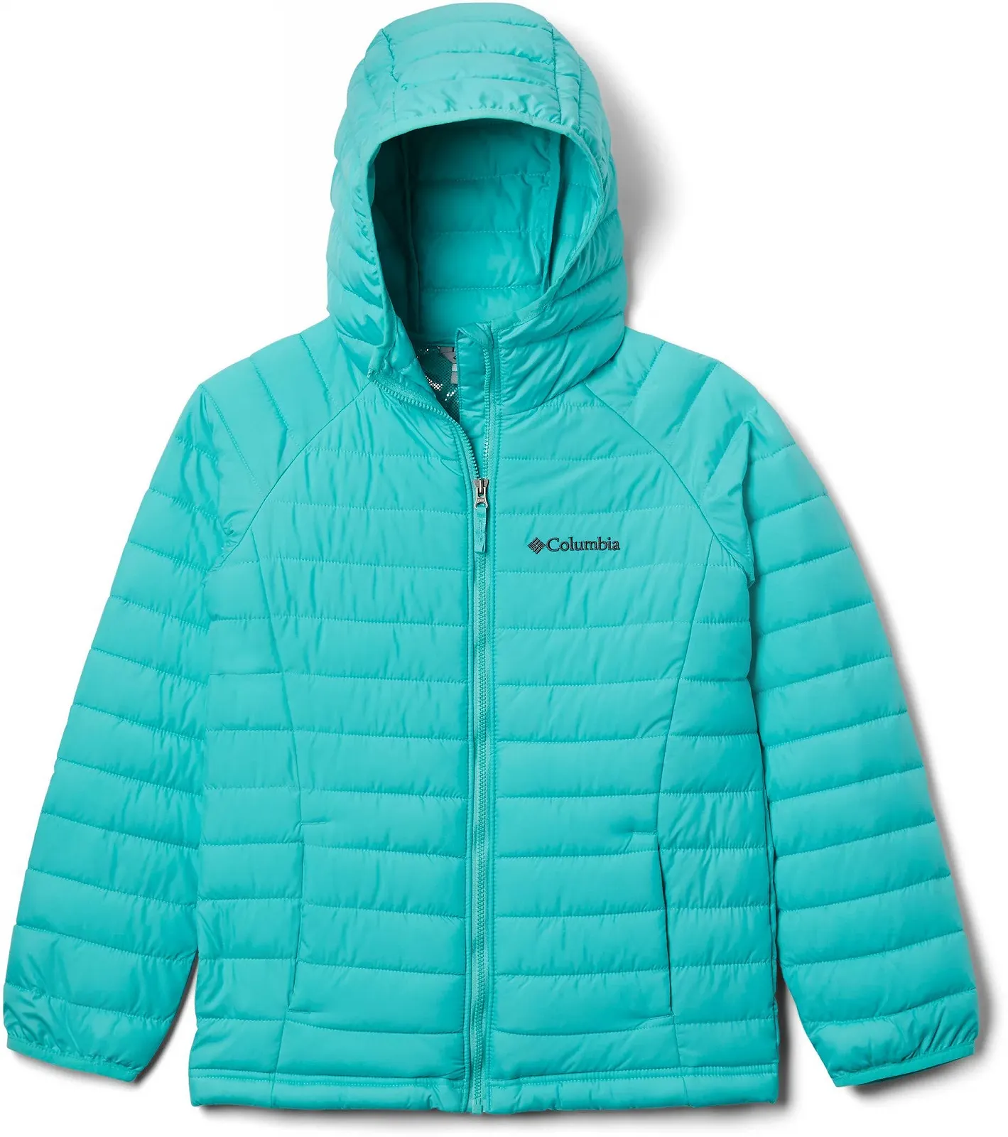 Куртка з капюшоном Columbia Powder Lite для дівчат, стьобана куртка з капюшоном, фото №1