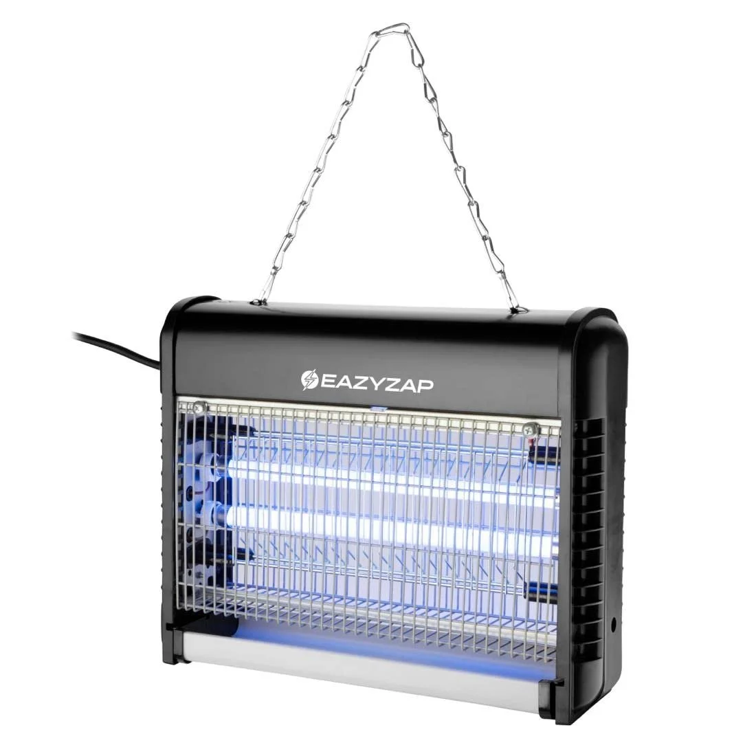 Уничтожитель насекомых EazyZap LED FD496, площадь покрытия 50 м², лампы 2 x 4,5 Вт, сменная лампа AJ636, фото №3