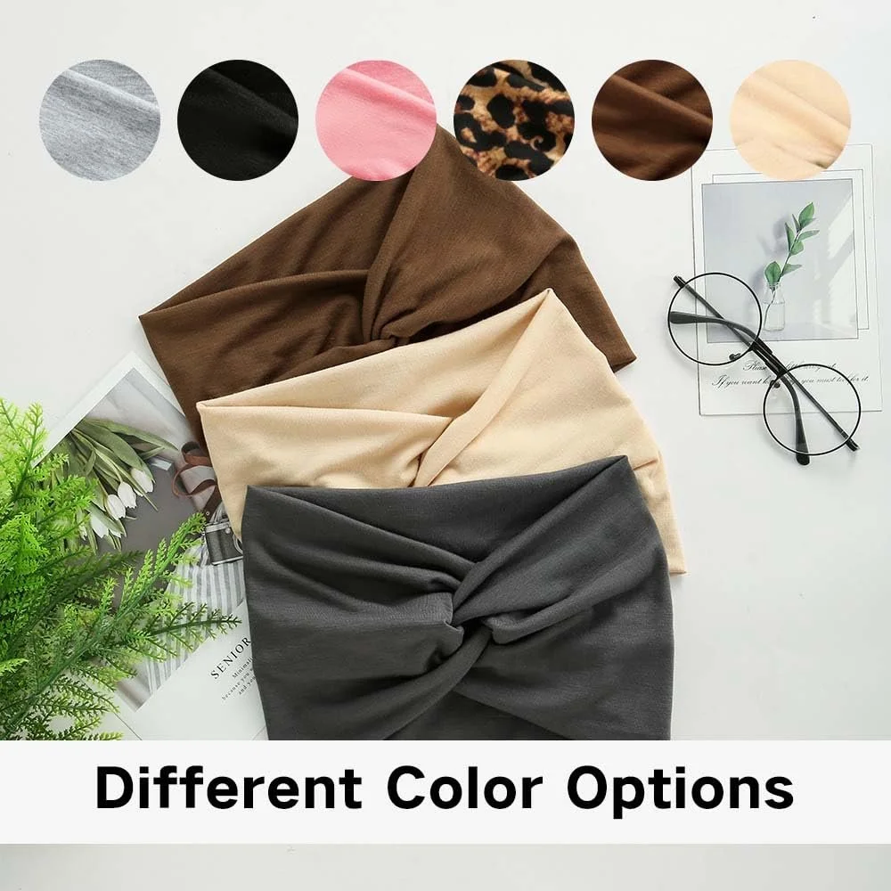 Повязка на голову Эластичная широкая, фото №5