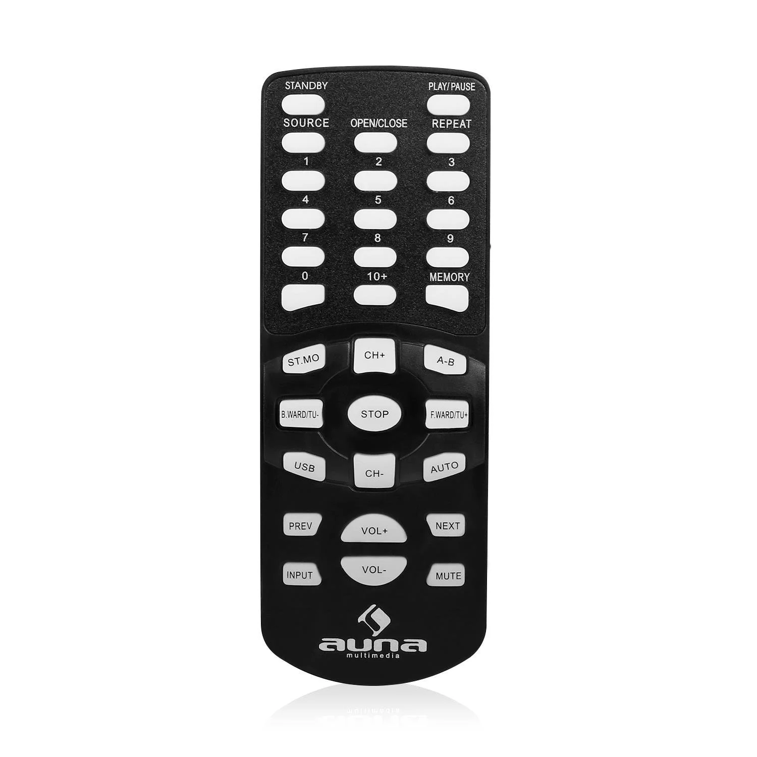CD-проигрыватель AUNA AV2-CD508 Hi-Fi Стерео усилитель мощности Max. 600 Ватт, USB-порт, ЖК-дисплей, Aux-In, 4x Stereo RCA, Инфракрасный пульт дистанционного управления, Bluetooth, фото №5