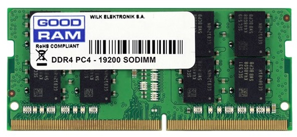 Оперативная память So-Dimm GoodRam DDR4 16GB 2666MHz (GR2666S464L19/16G) 6412968, фото №1