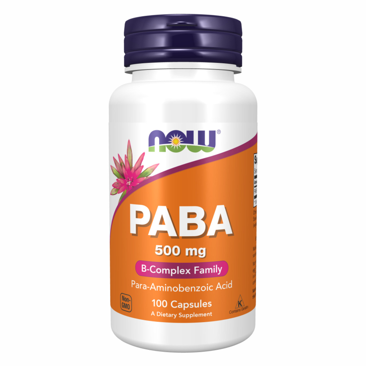 PABA 500mg 100 caps, фото №1