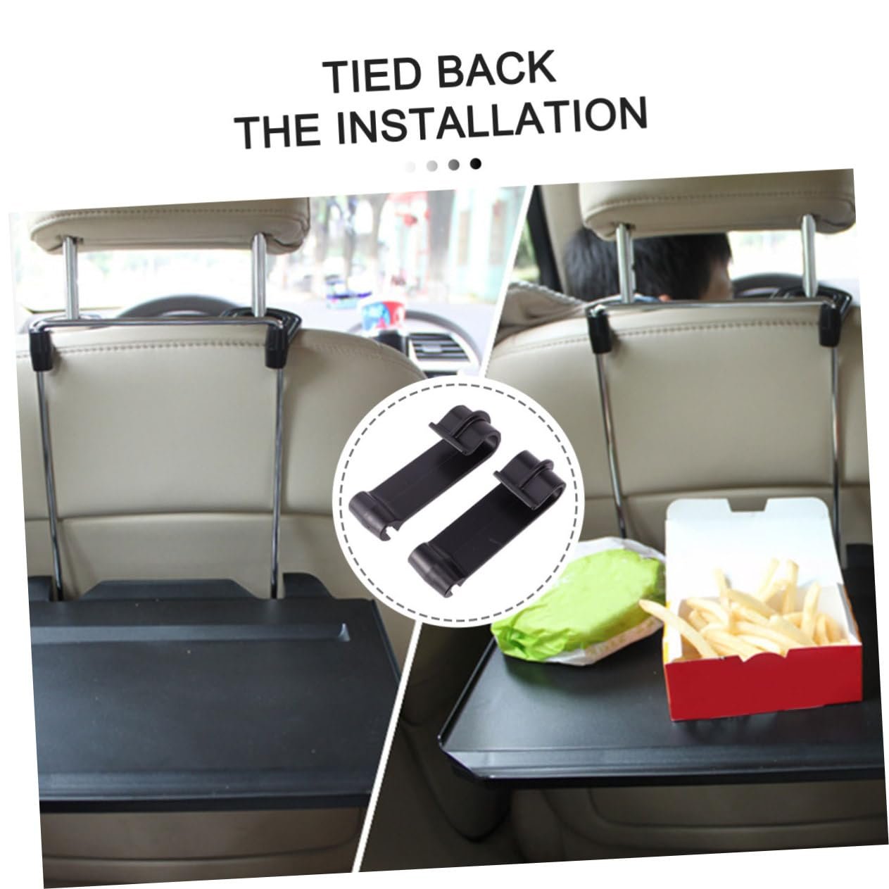 Автомобільний столик-підставка для ПК з підставкою для напоїв та слотом для планшета Міцна, фото №5 Автомобільний столик-підставка для ПК з підставкою для напоїв та слотом для планшета Міцна, фото №5