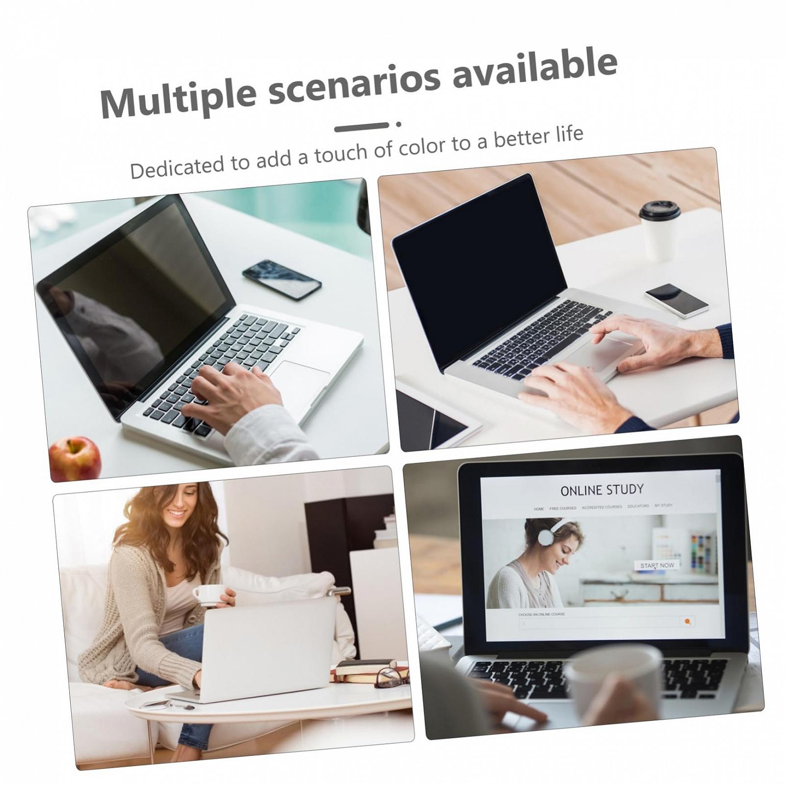 Підставка для ноутбука Gadpiparty алюмінієва складана з тепловідводом. Ергономічний дизайн для комфортної роботи в ліжку чи офісі, фото №4