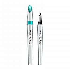 Олівець для брів Anthracite 4 Tips Liquid Eyebrow Microblading Pen Micro 4 Point Long-Lasting Waterproof Natural срібний - Фото 1