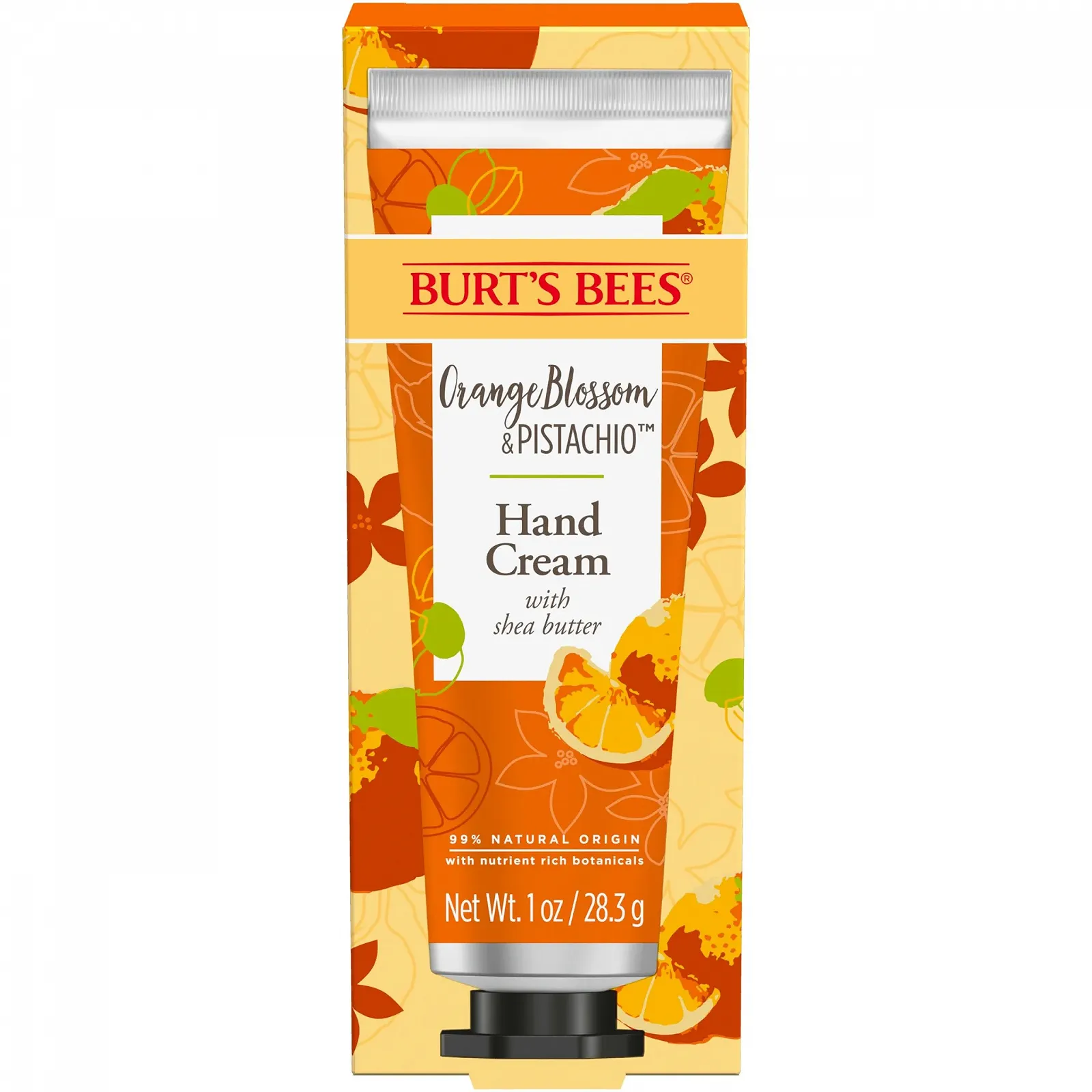 Крем для рук Burt's Bees Orange Blossom and Pistachio для унисекс, 28 г, фото №4 Крем для рук Burt's Bees Orange Blossom and Pistachio для унисекс, 28 г, фото №4