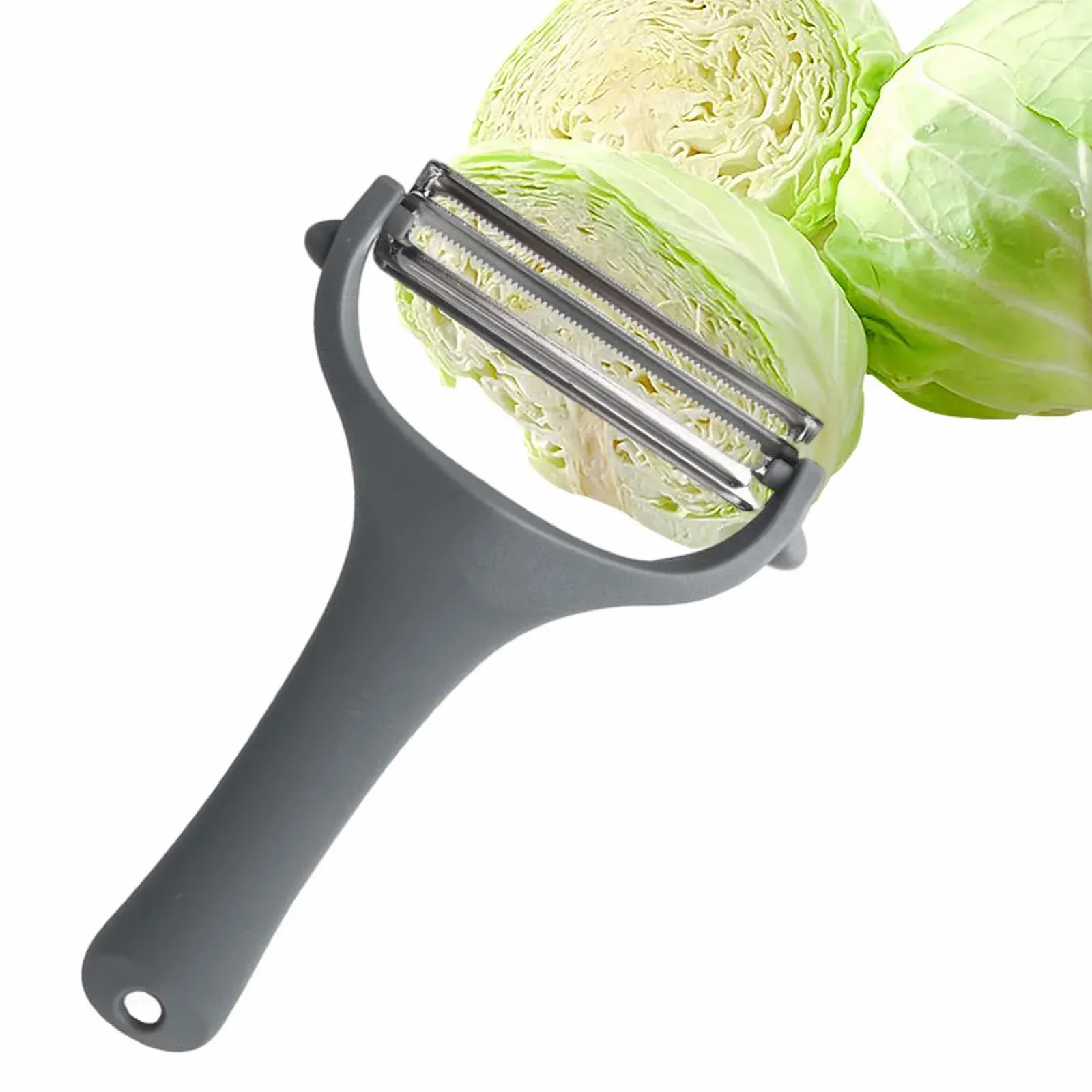 Терка для капусти, кухонна для обробки капусти, тертка для моркви, огірків, редиски, приготування салатів, фото №7