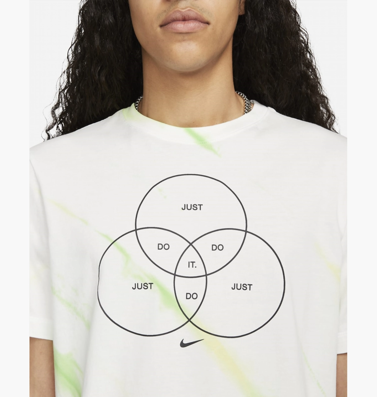 Футболка Nike Tye Dye GREEN M, фото №4
