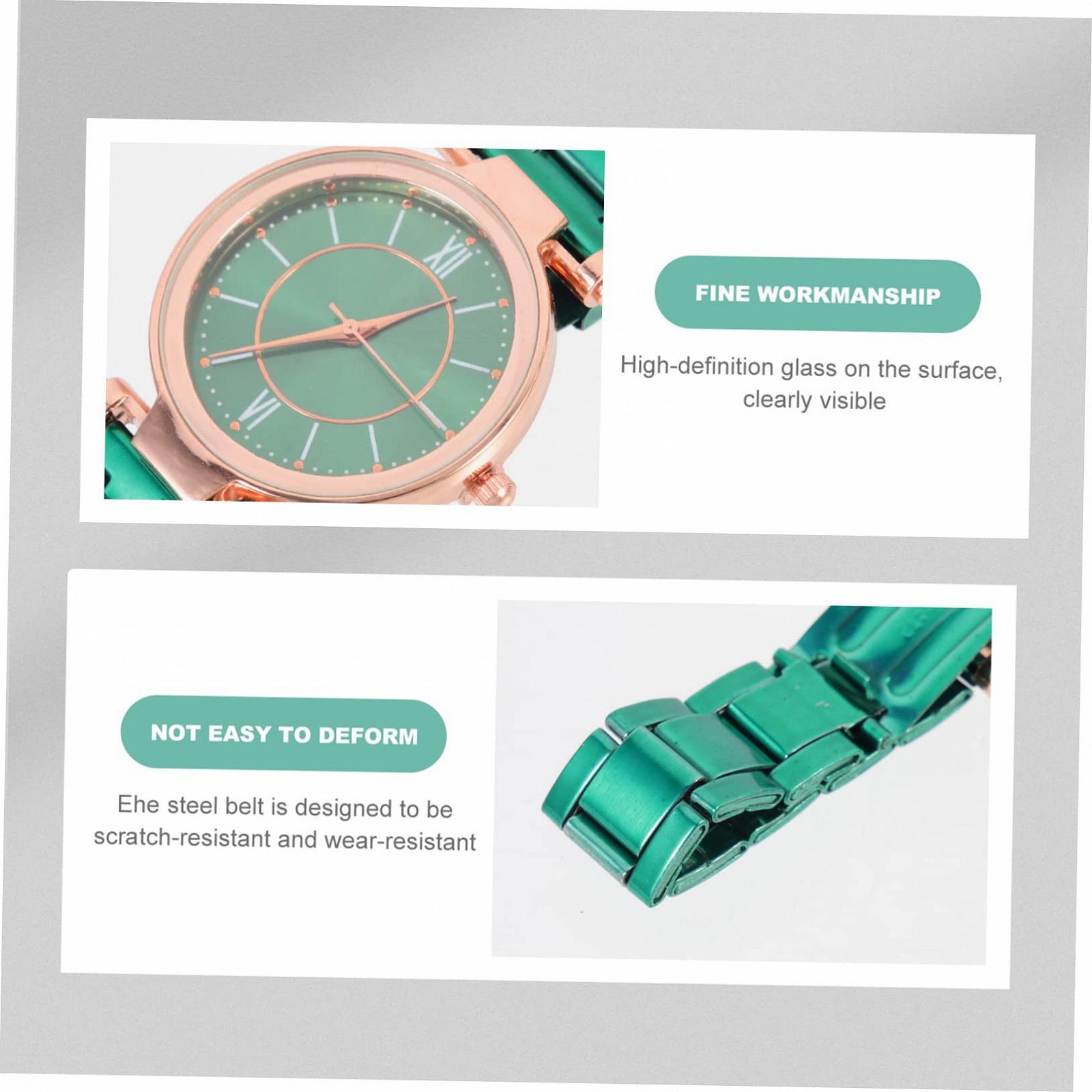 Жіночий годинник PartyKindom зі сталевим ремінцем, фото №9