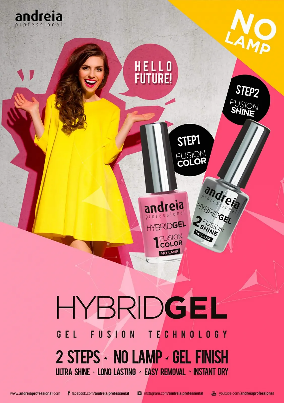 Гибридный Гель-лак Andreia Professional Fusion Colour H8 Natural, нюдовые оттенки, мягкие цвета, 10.5 мл, фото №3 Гибридный Гель-лак Andreia Professional Fusion Colour H8 Natural, нюдовые оттенки, мягкие цвета, 10.5 мл, фото №3