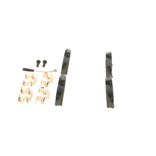 Комплект гальмівних колодок, дискове гальмо BOSCH 0 986 494 087 для MERCEDES-BENZ, фото №2 Комплект гальмівних колодок, дискове гальмо BOSCH 0 986 494 087 для MERCEDES-BENZ, фото №2