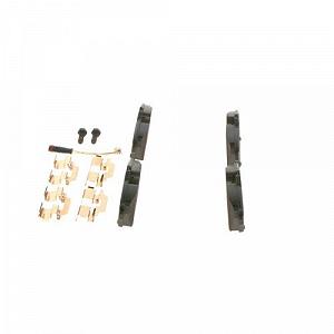 Комплект гальмівних колодок, дискове гальмо BOSCH 0 986 494 087 для MERCEDES-BENZ synthetic.ua - Фото 1