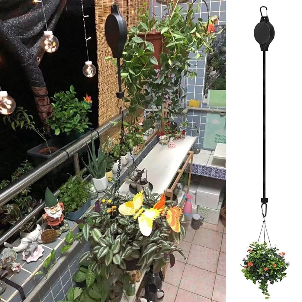 Выдвижные крючки для подвесных корзин MANGLI Набор 2 шт. Регулируемые, фото №5