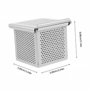 Мини-форма для выпечки тостового хлеба квадратная алюминиевый сплав многоразовая с гладкими краями synthetic.ua - Фото 1