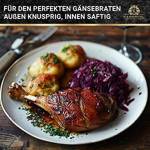 Казан KAISERTAL 32 см XL Чугунная Жаровня с Крышкой, 8.6 кг synthetic.ua - Фото 1