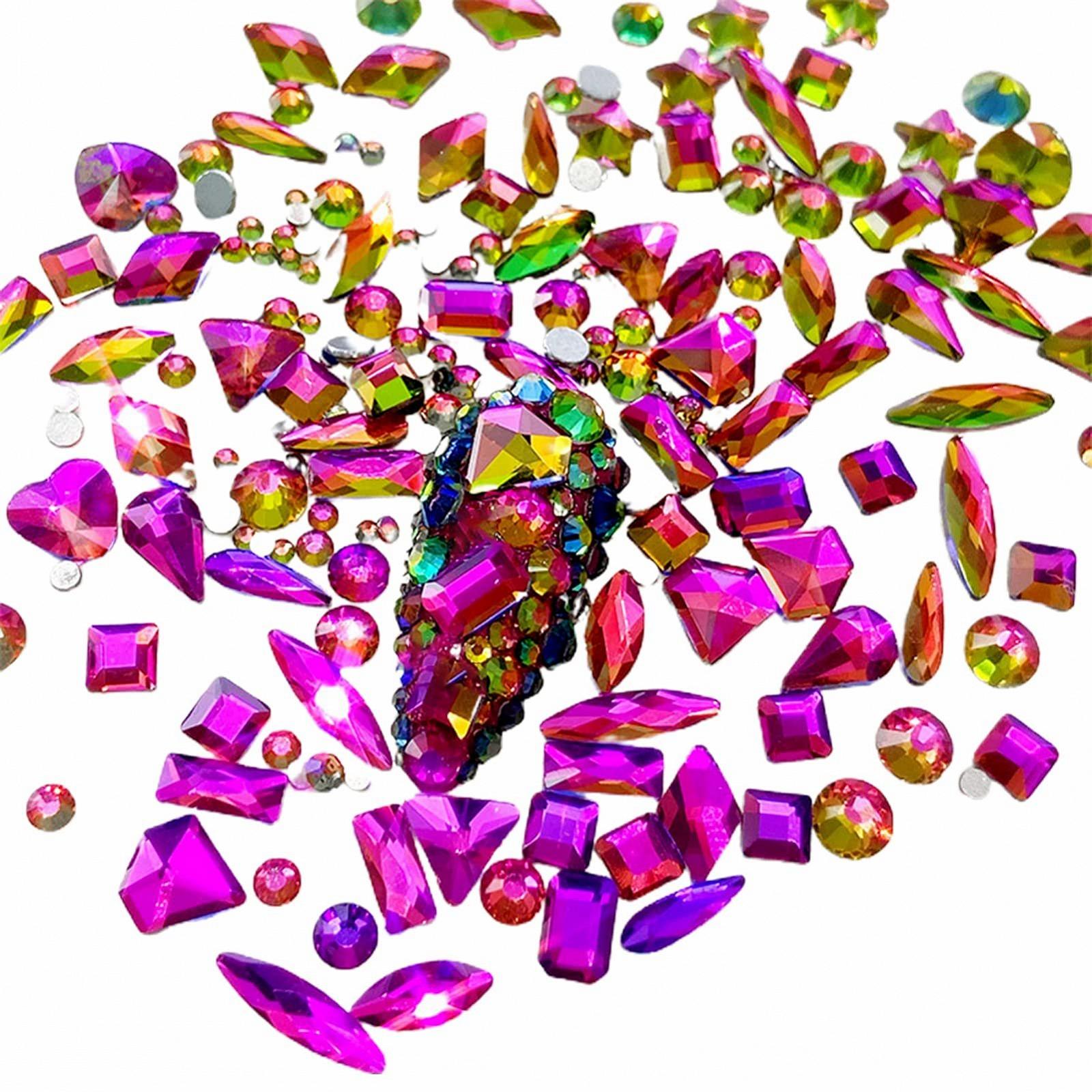 Украшения для ногтей Мини Стекло Симфония Стразы для девочек Многоцветный, фото №1